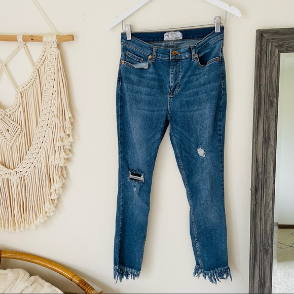 Free People Great Heights Distressed Skinny Jeans - Picture 5 of 8